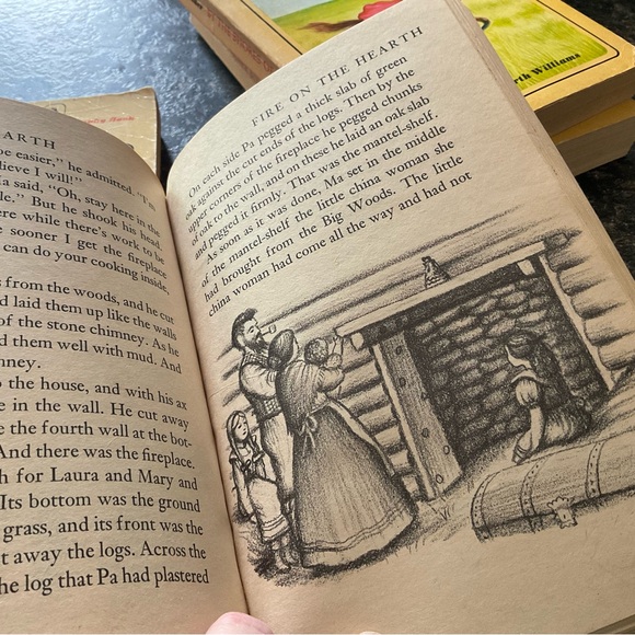 Vintage Little House On The Prairie Books Laura Ingalls Wilder Set of 4 - Picture 5 of 9